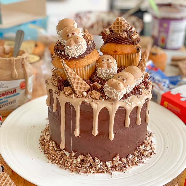 Fake Bake Morrisons Happy Hippo Cake Recipe - feature image