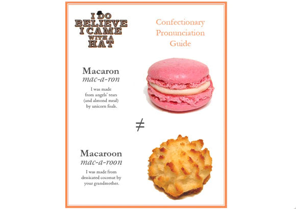 Macaron vs Macaroon - What's in a name anyway?
