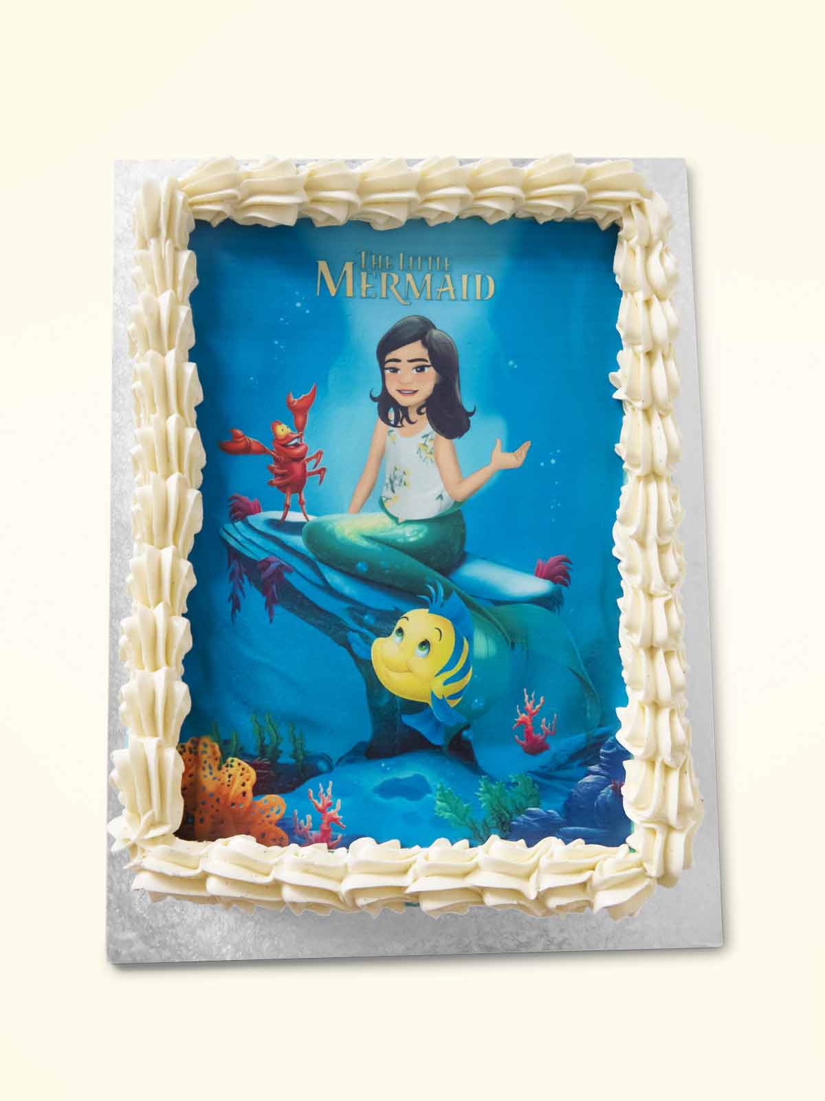 Bespoke Little Mermaid Birthday Cake Delivered in London, Surrey, Berkshire