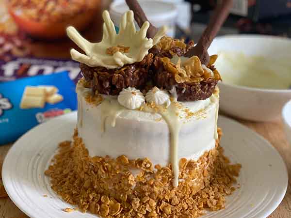 Crunchie Cake Recipe