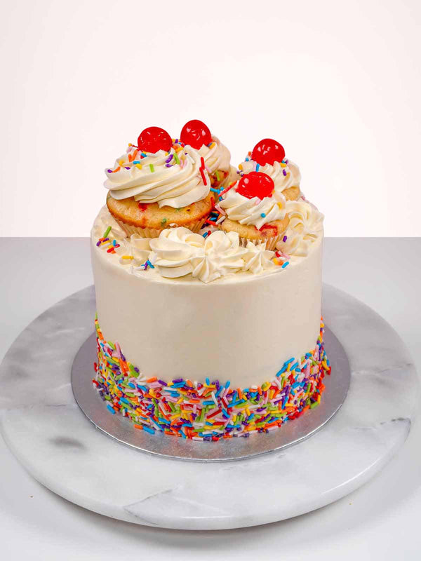 Personalised Funfetti Supreme Cake Free Delivery London & Surrey