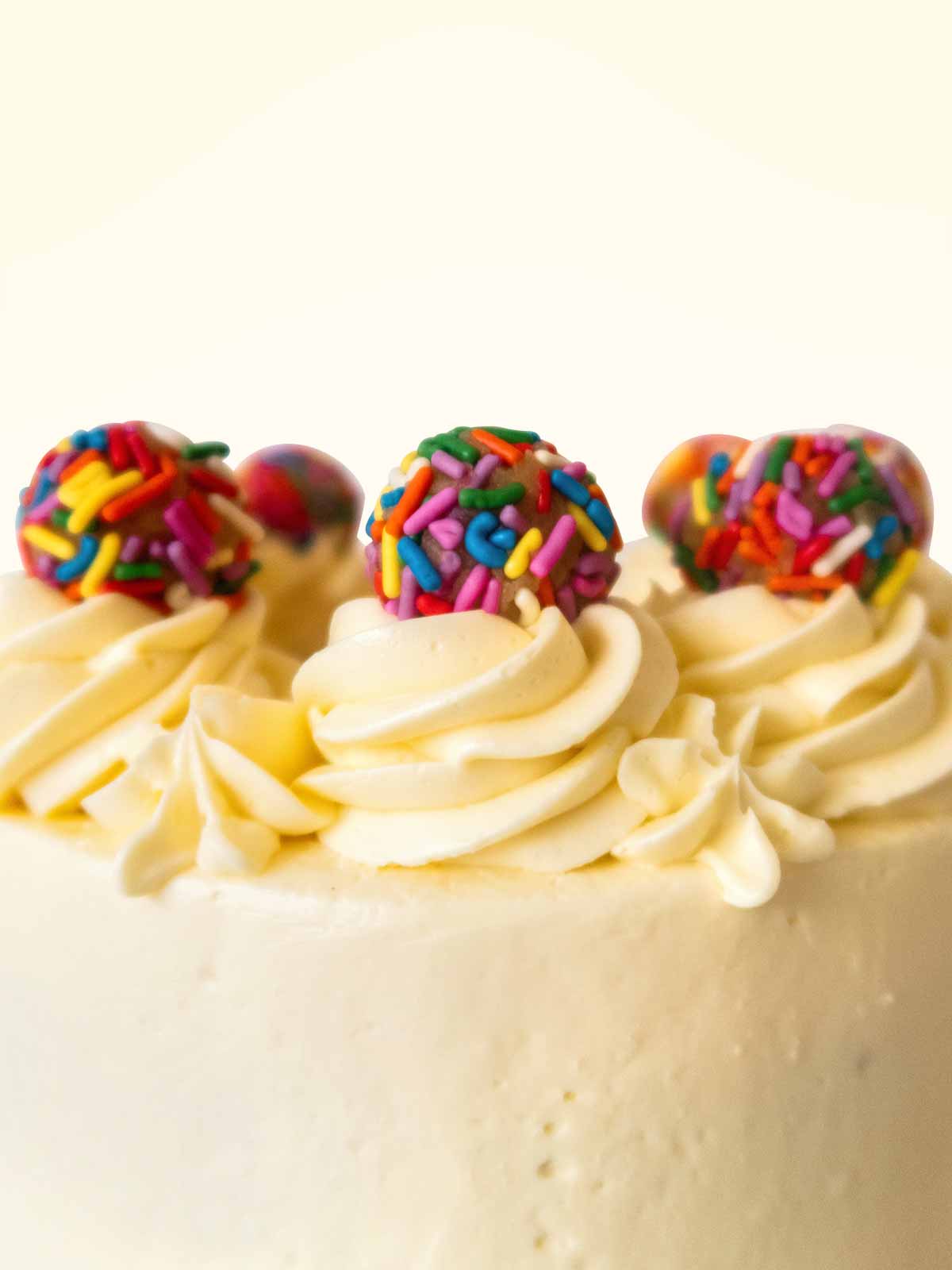Funfetti Truffle Birthday Cake delivered in London Surrey