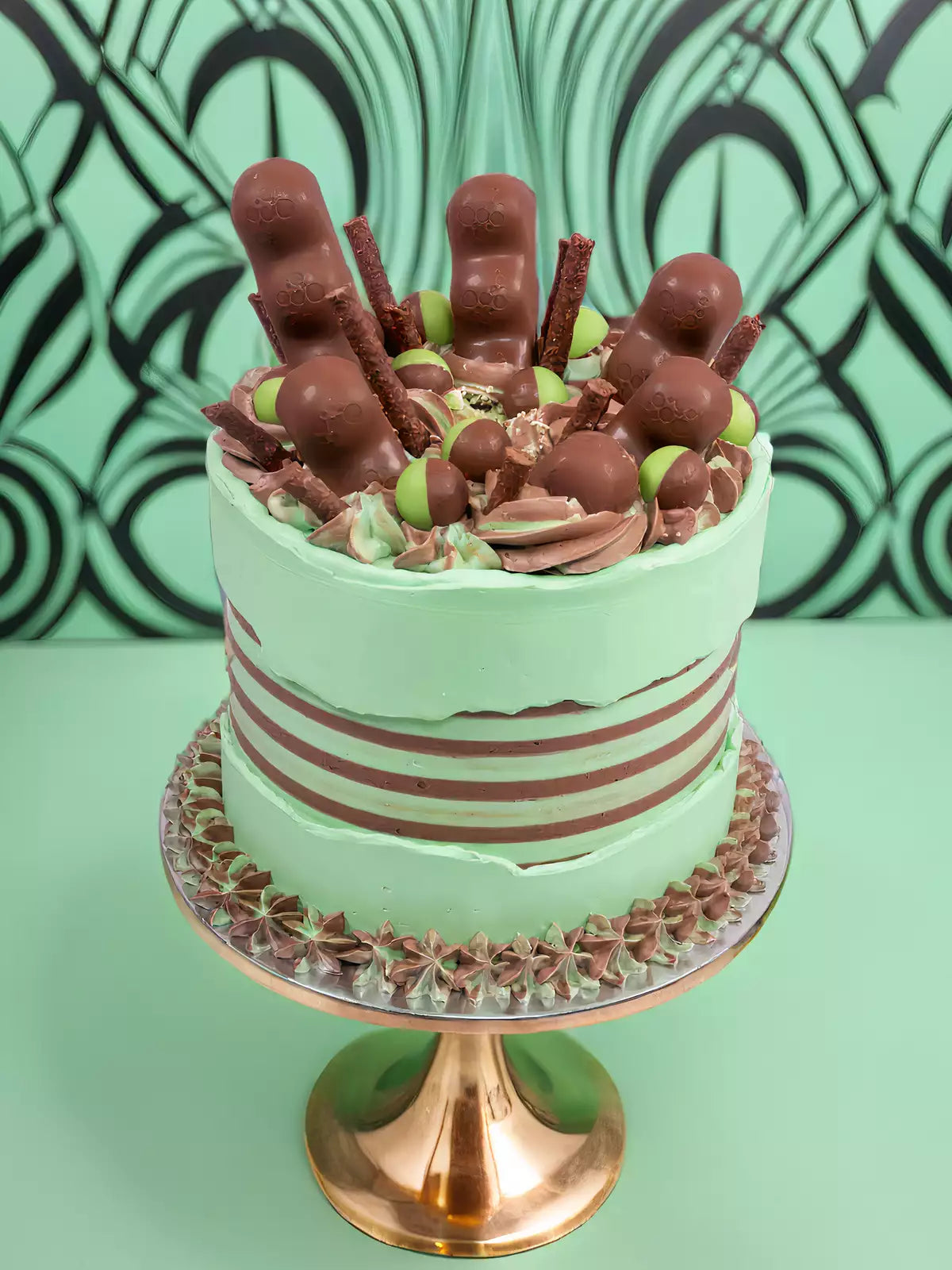 Mint Choc Chip Cake