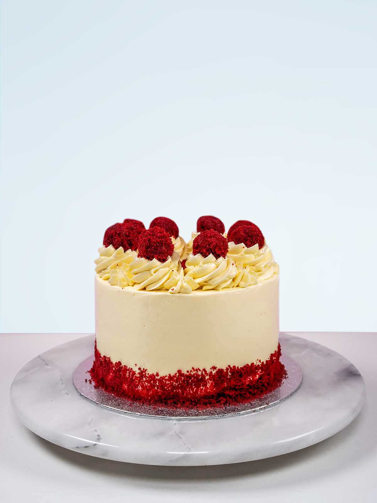 Red Velvet Truffle Cake