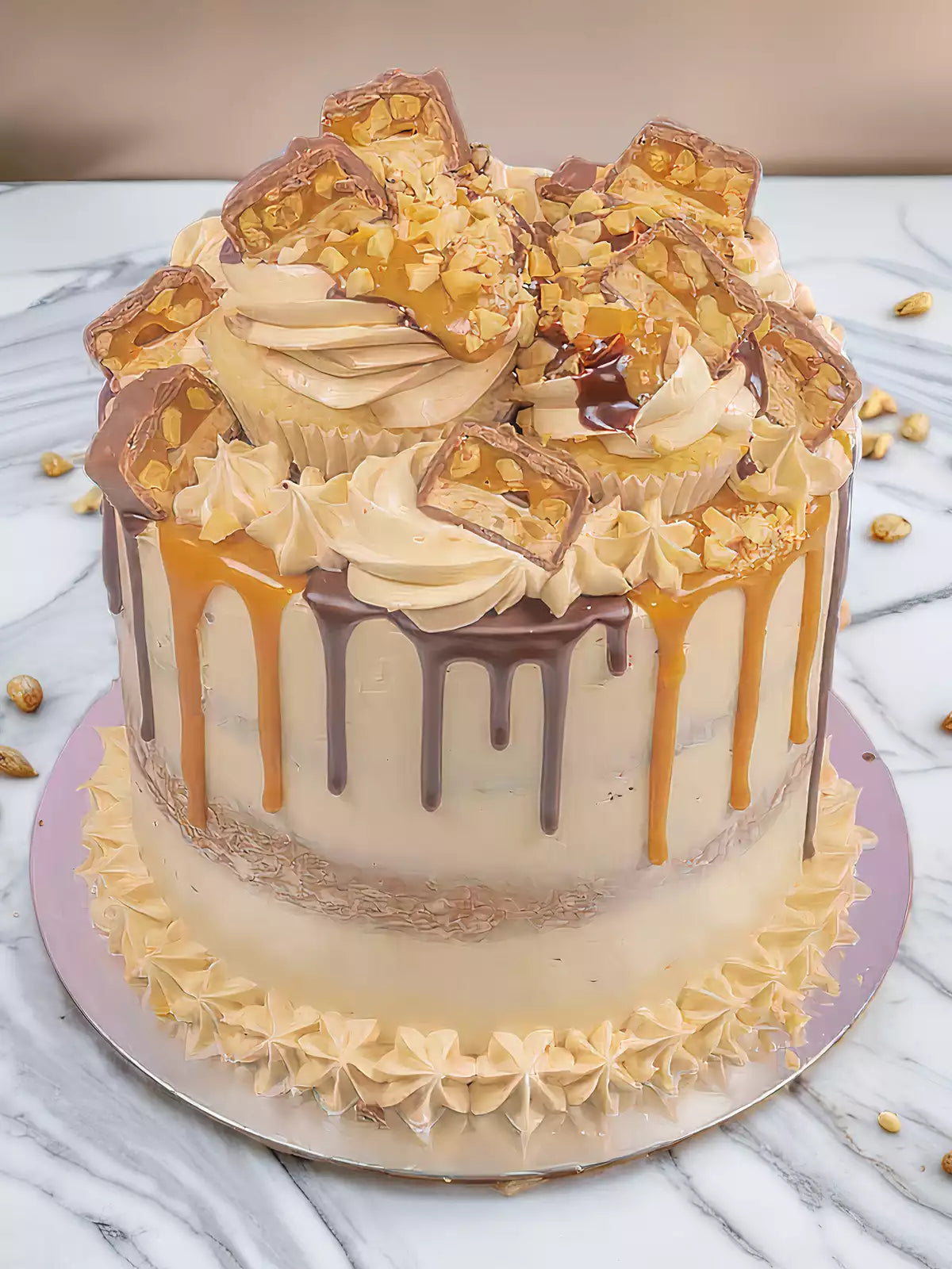 Snickers Cake