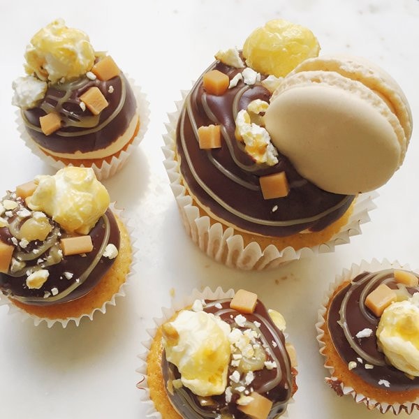 Popcorn Cupcakes