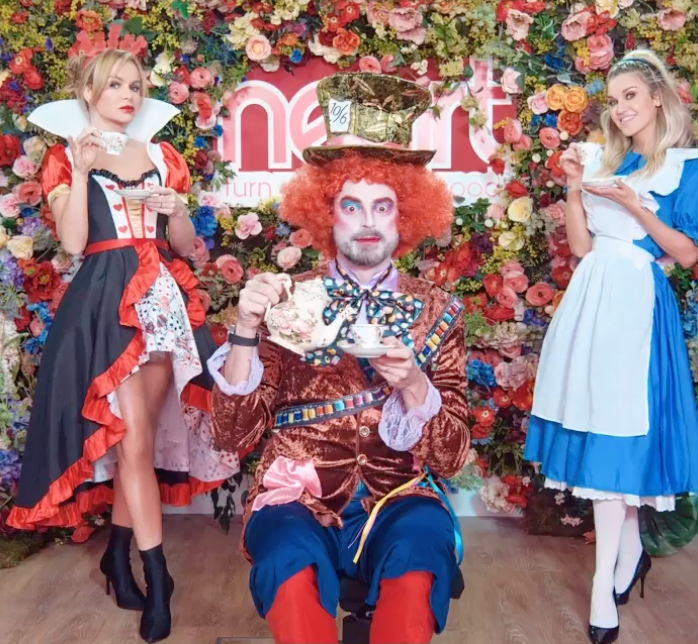 Amanda Holden dressed as Queen of Hearts for World Book Day