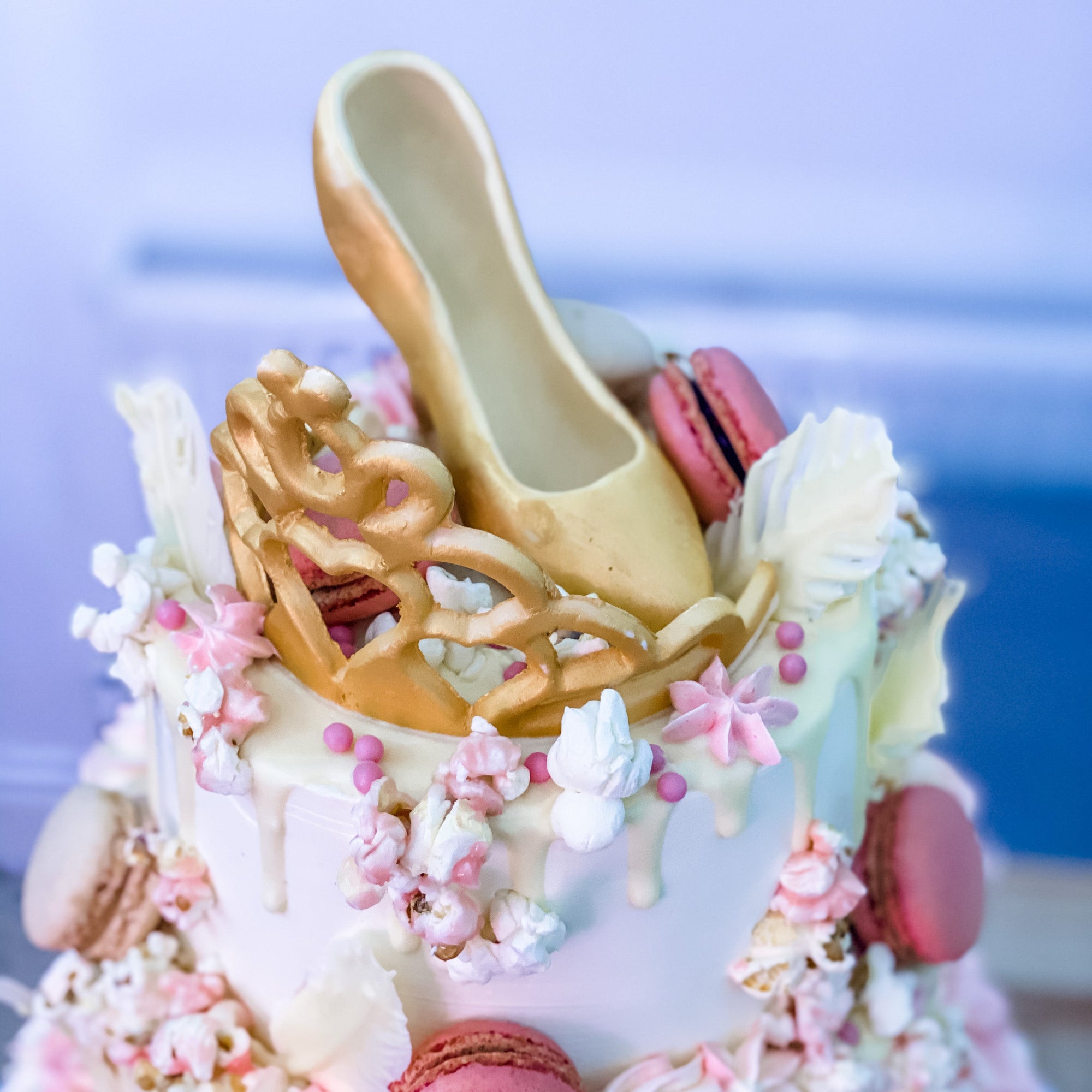 Barbie themed birthday cake London