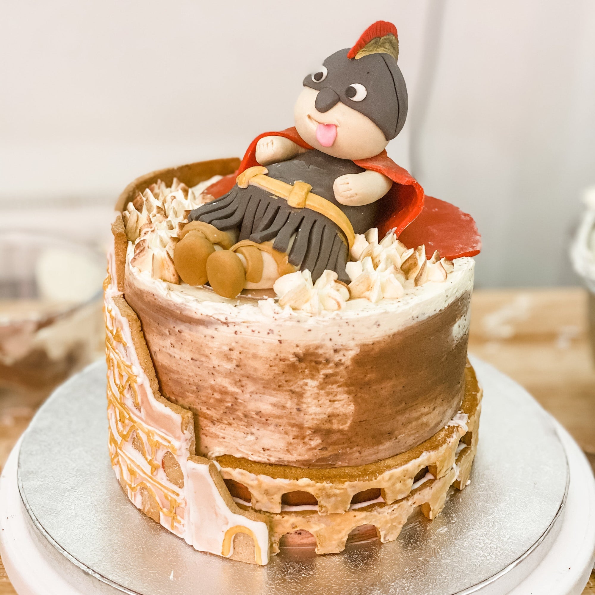 Bespoke Colosseum Gladiator Cake London