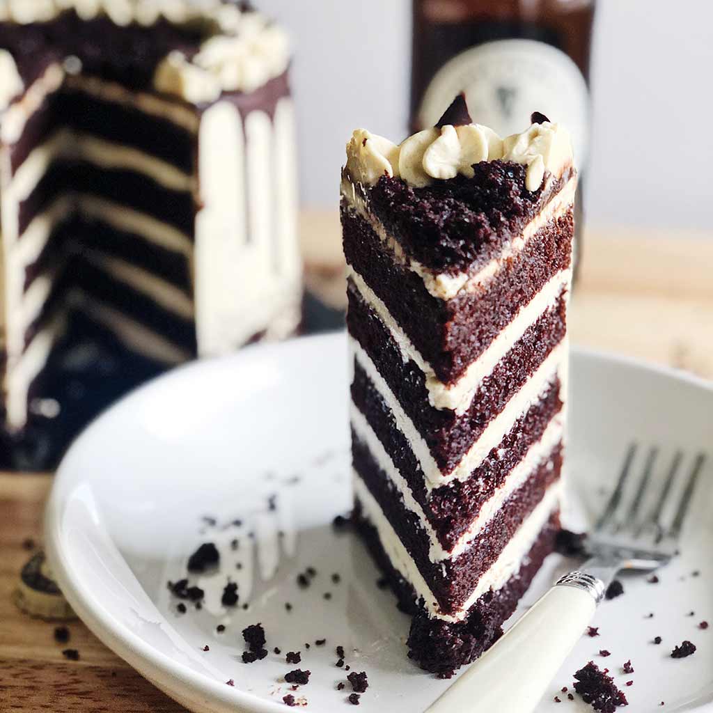 Guinness Chocolate Malt Cake Recipe & Decoration Guide
