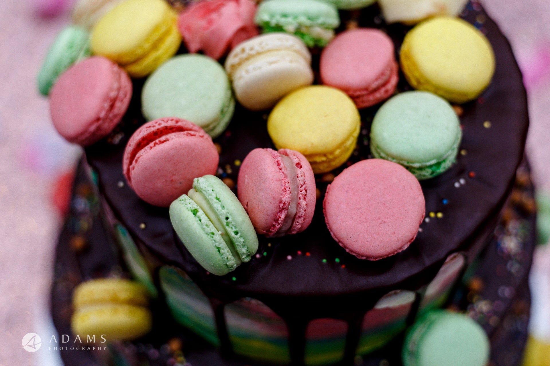 Colourful Wedding Cake