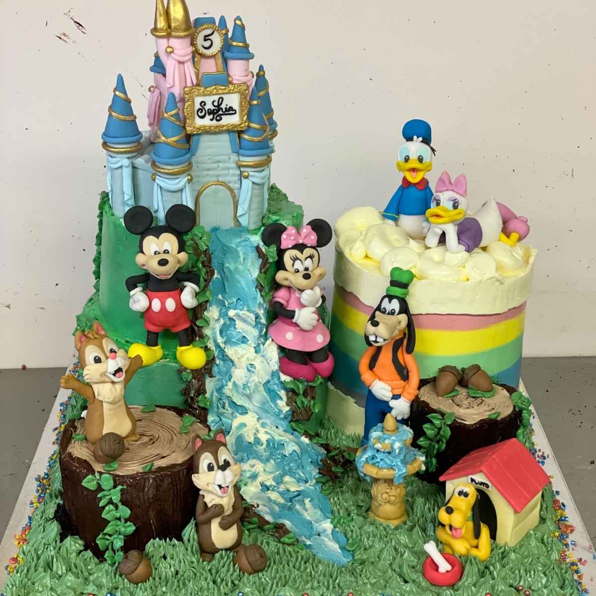 Custom Disney Themed Birthday Cake London