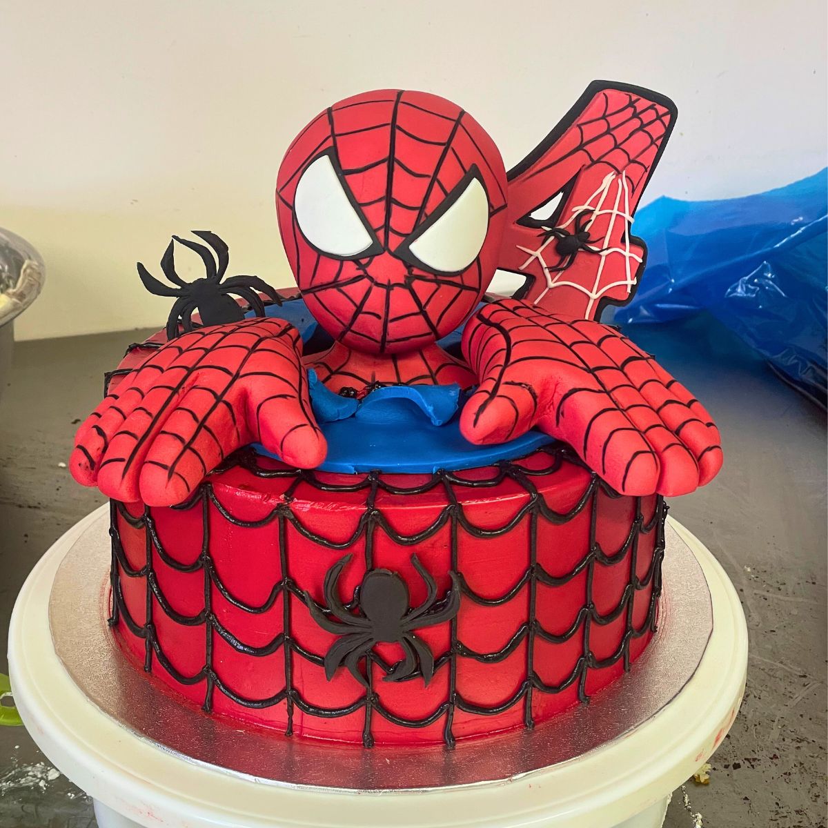 Custom Spiderman Cake London