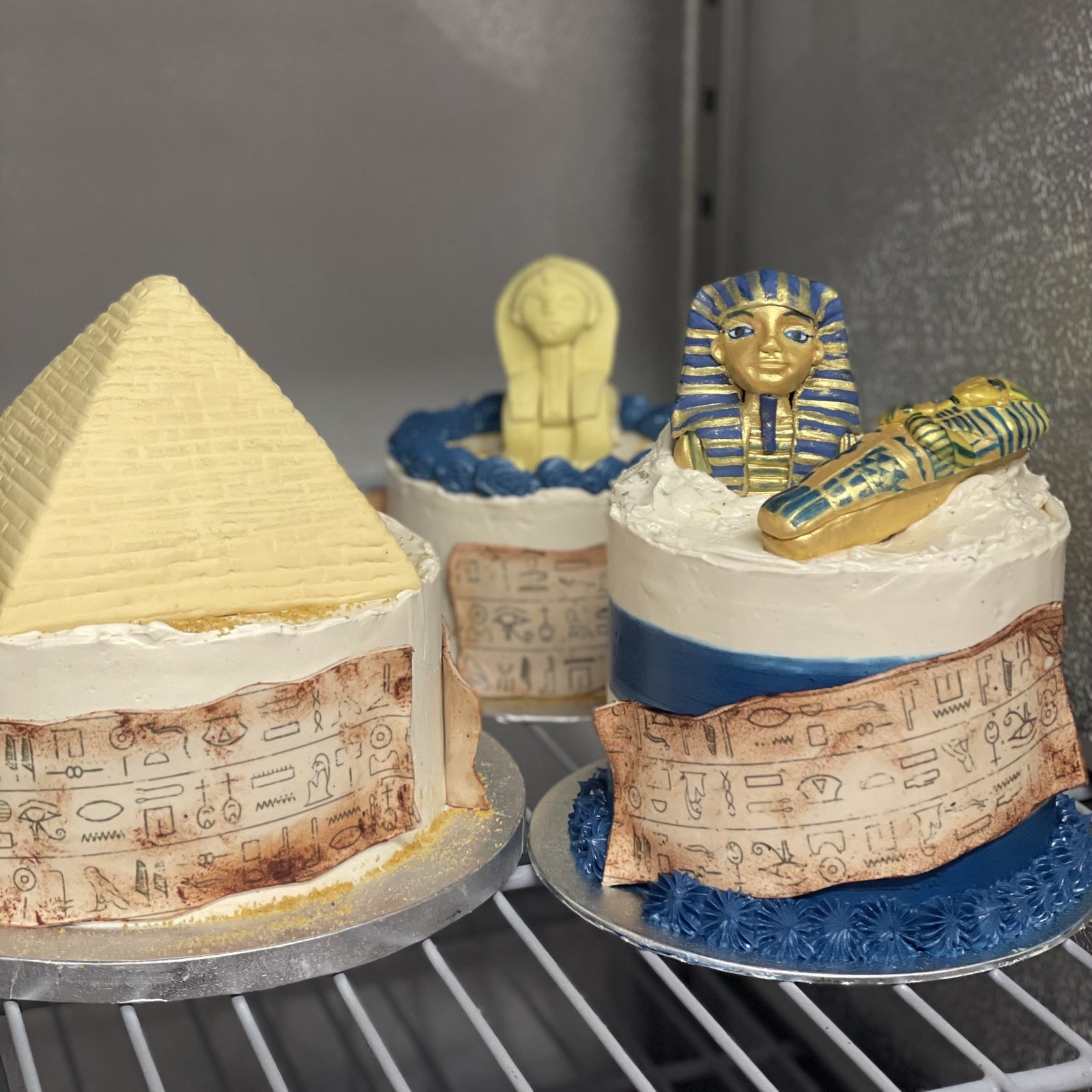 Custom Egyptian Themed Birthday Cakes