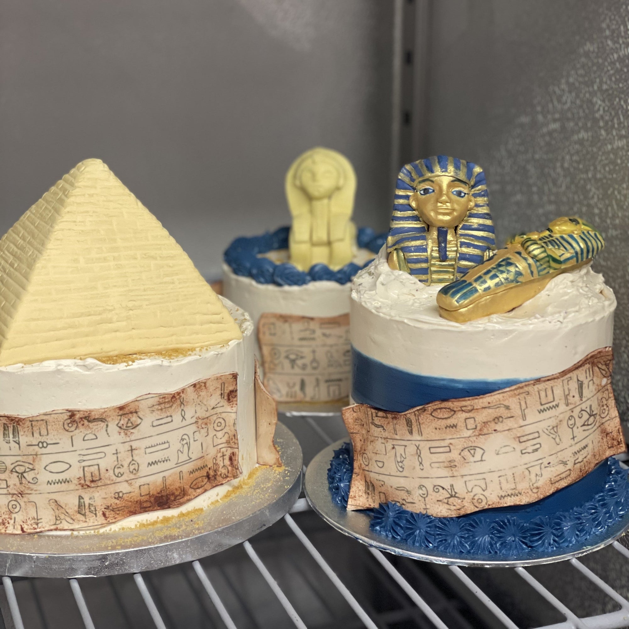 Custom Egyptian Themed Birthday Cakes