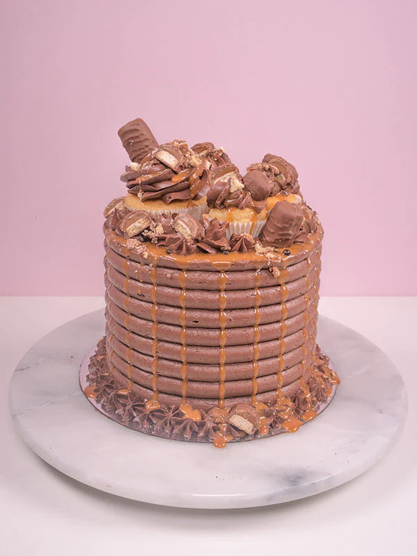 Introducing Twix Cake