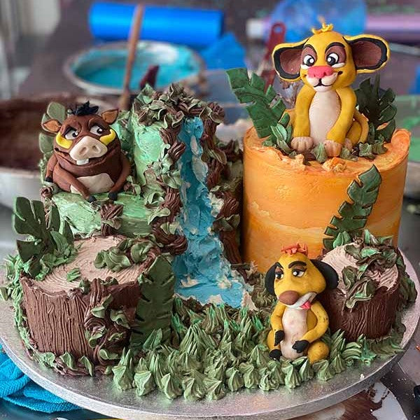 Bespoke Lion King Birthday Cake | Anges de Sucre