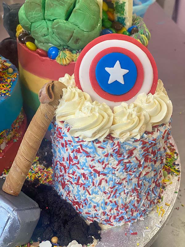 Marvel Cake Ideas