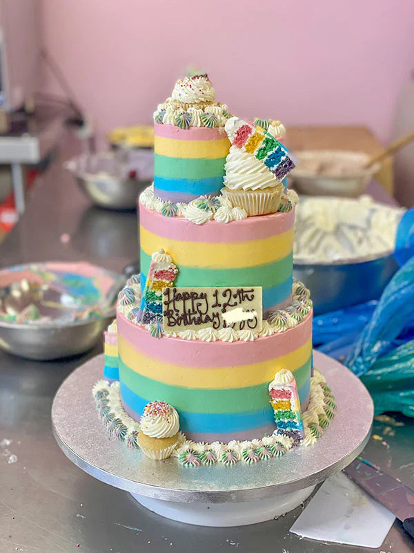 Rainbow Cake in Chiswick