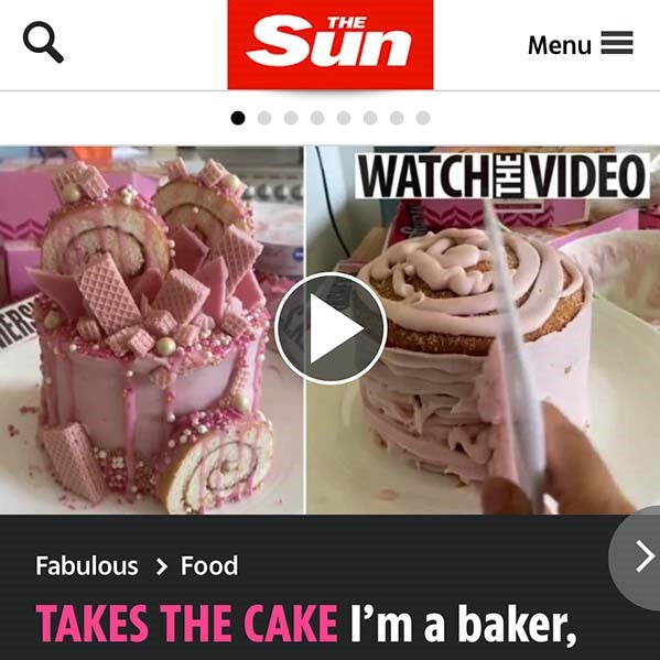 The Sun £10 Supermarket Fake Bake Cake Challenge 05