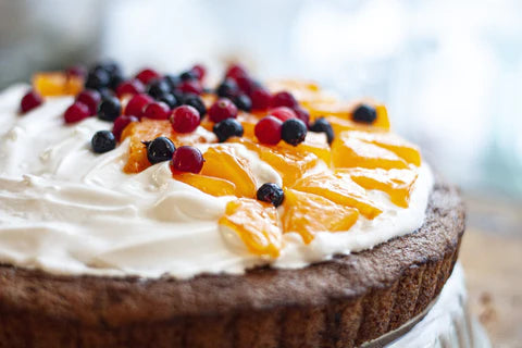 Why is fruit cake served during Christmas?