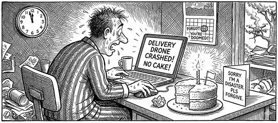 Why Most Birthday Cakes Are Bought Out of Guilt