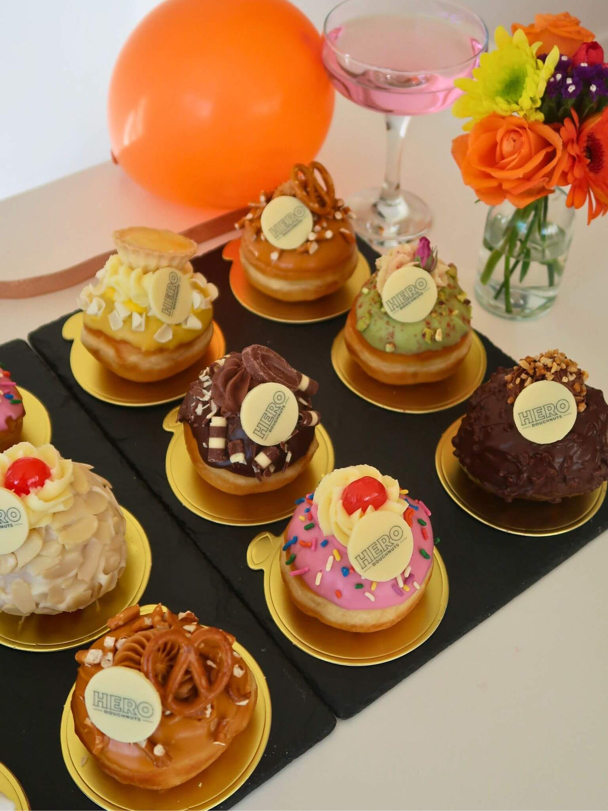 Hero DOughnuts delivery London and Surrey