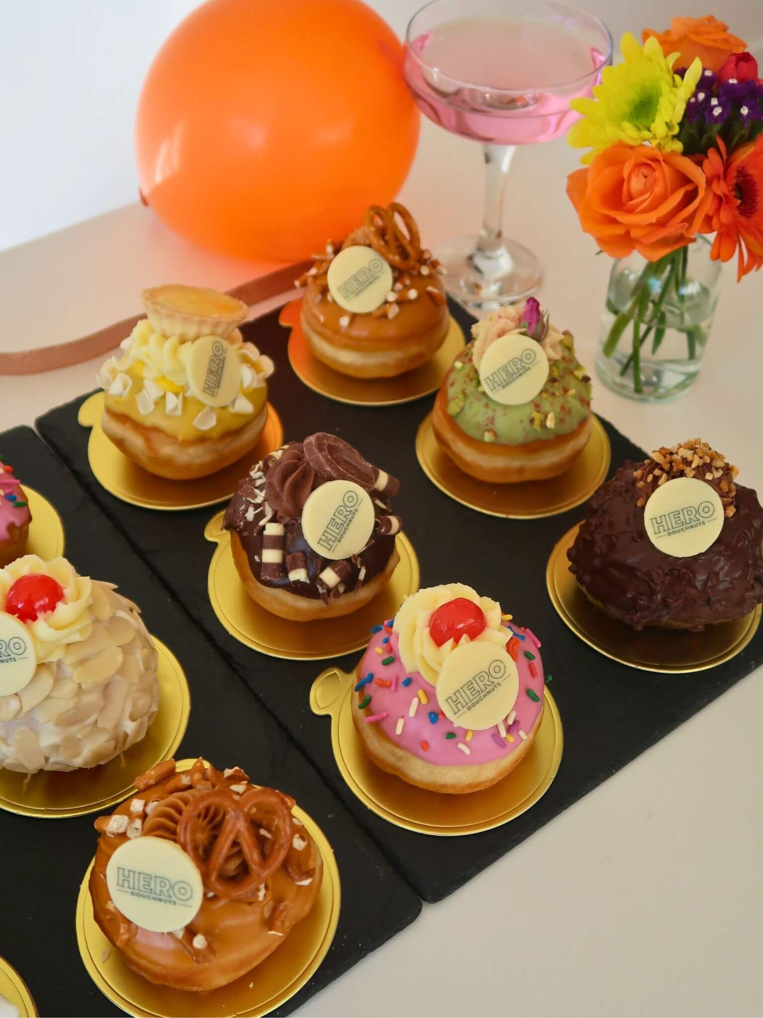 Hero DOughnuts delivery London and Surrey