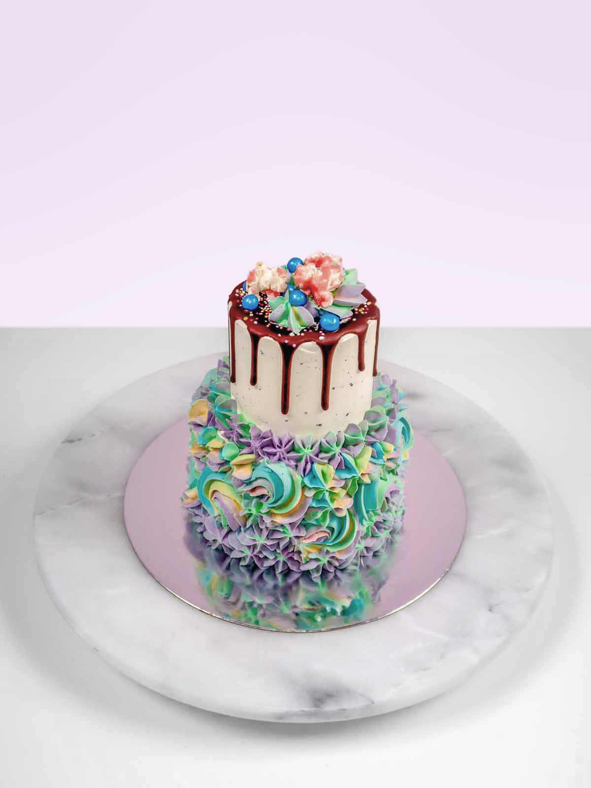 2 Tier Mermaid Cake to Buy