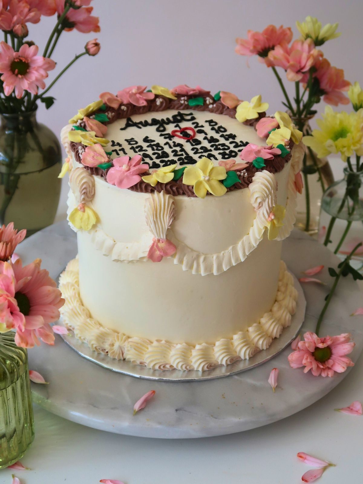 Blossom Calendar Cake London Surrey