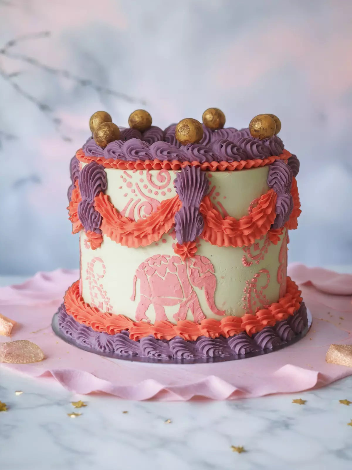 Bollywood Lambeth Cake