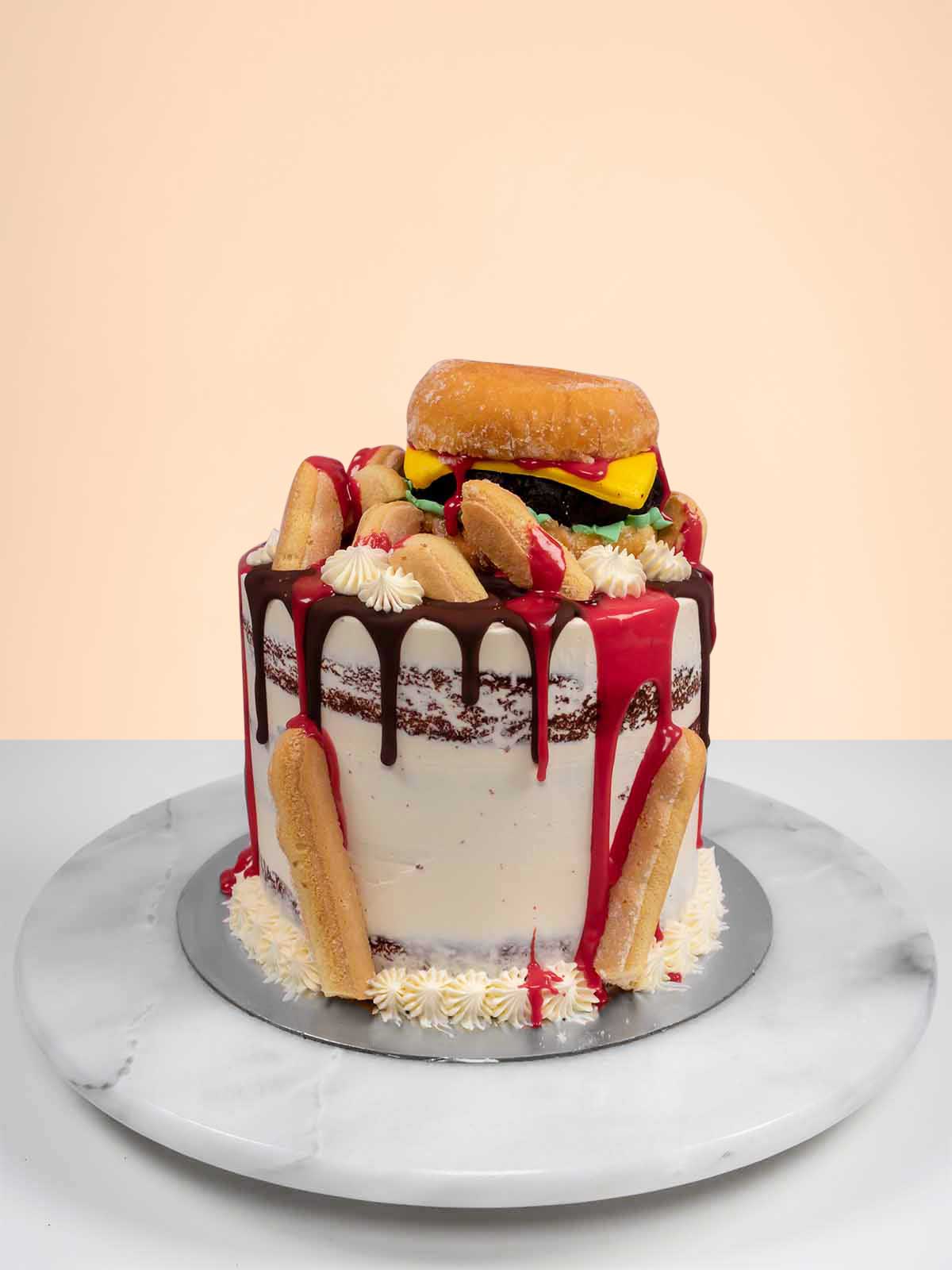 Burger & Chips Cake Near Me