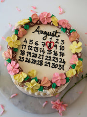 Calendar Cake Delivered London Surrey