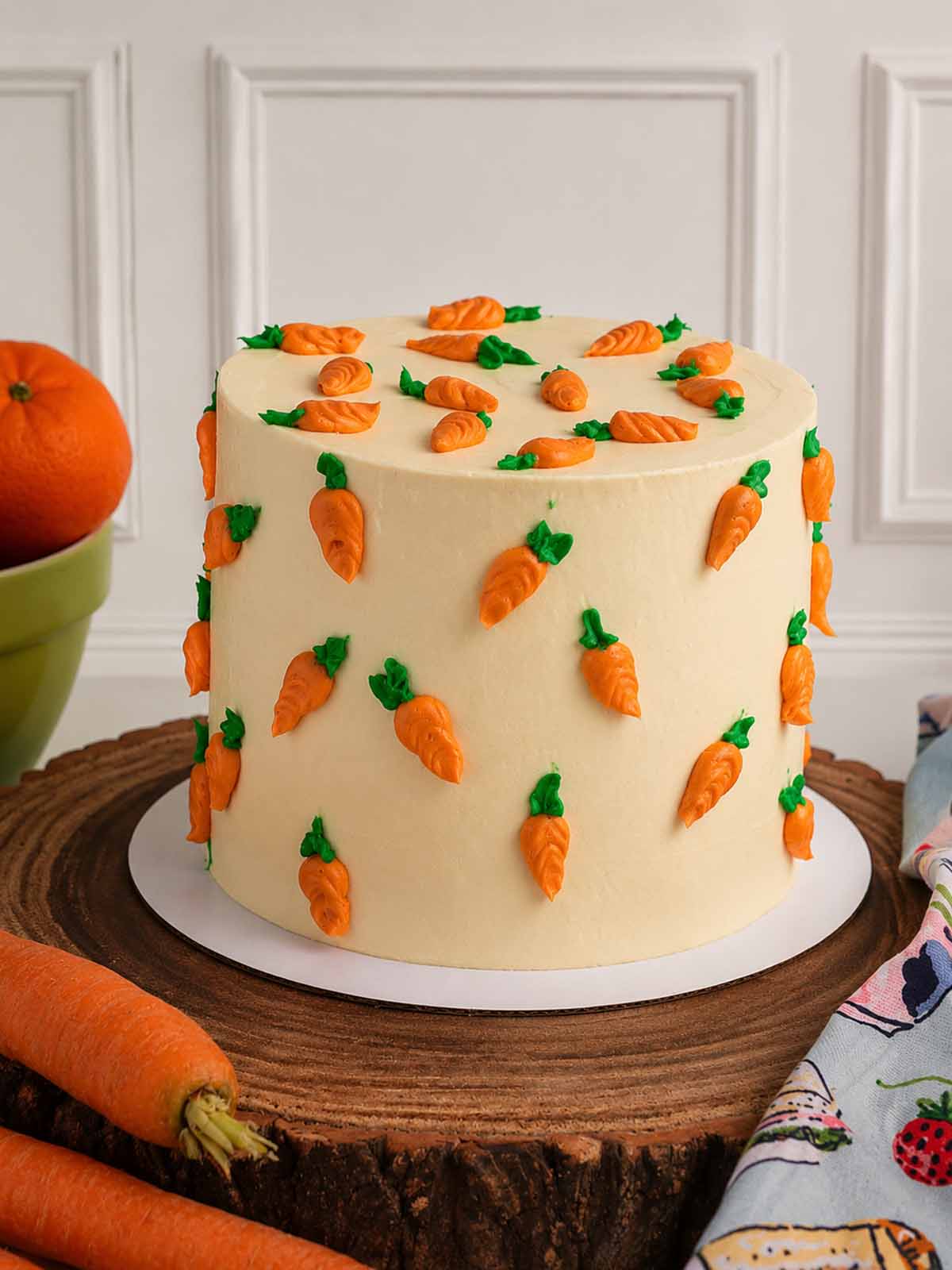 Carrot Cake Handmade and Delivered Freshly in Surrey (UK).