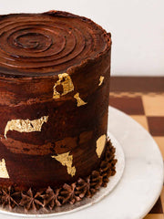 Chocolate Crunch Mile High Cake