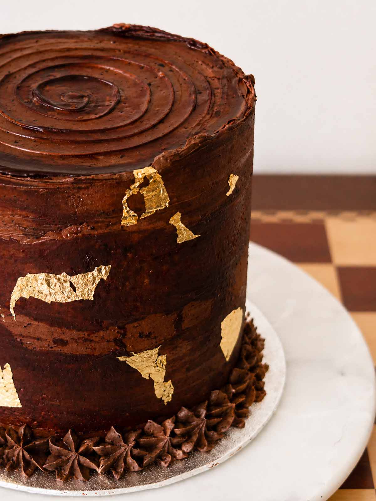 Chocolate Crunch Mile High Cake
