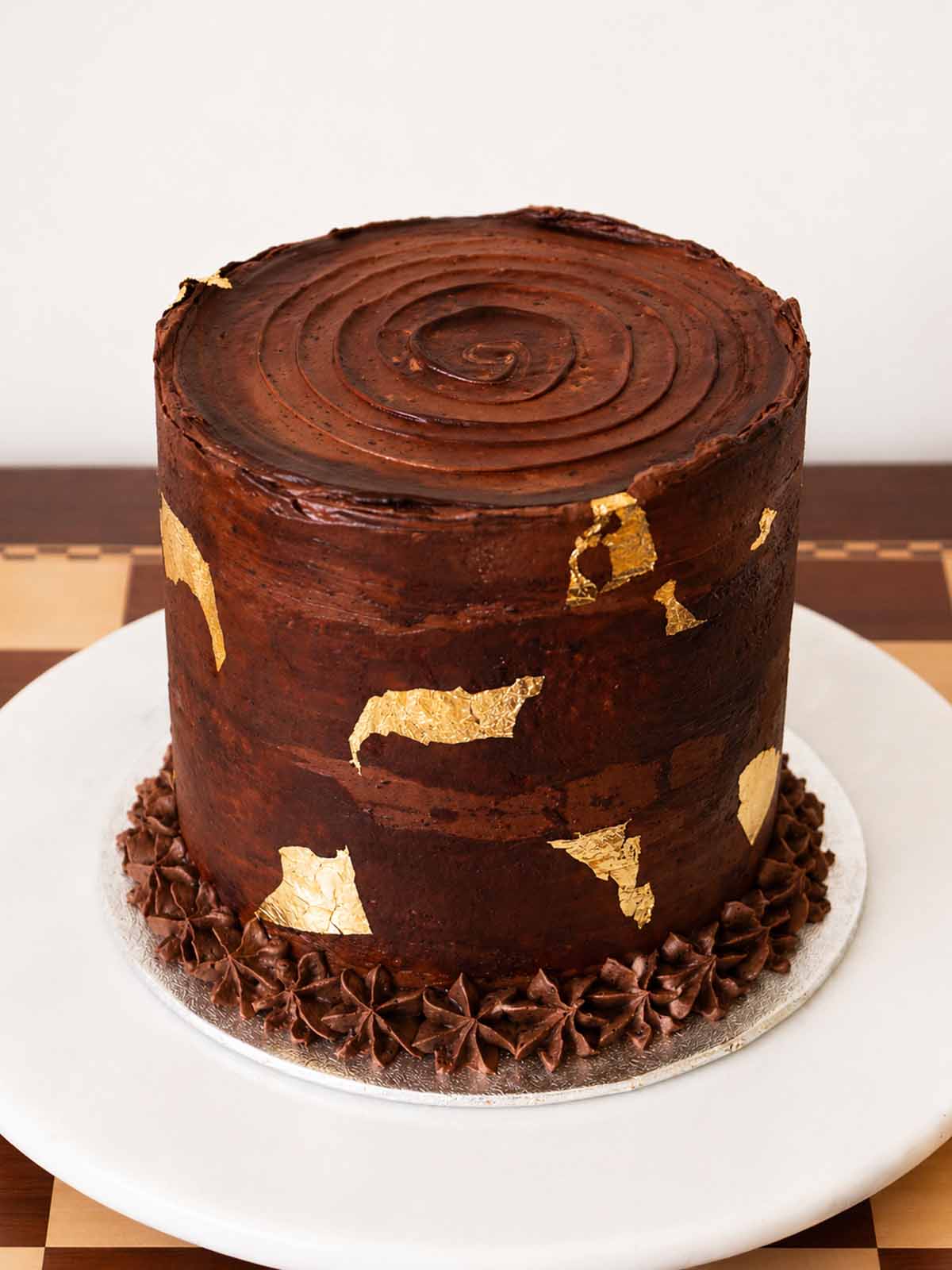 Chocolate Crunch Mile High Cake