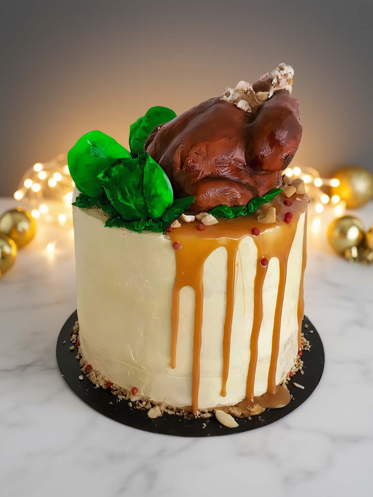 Christmas Roast Turkey Cake - London and Surrey