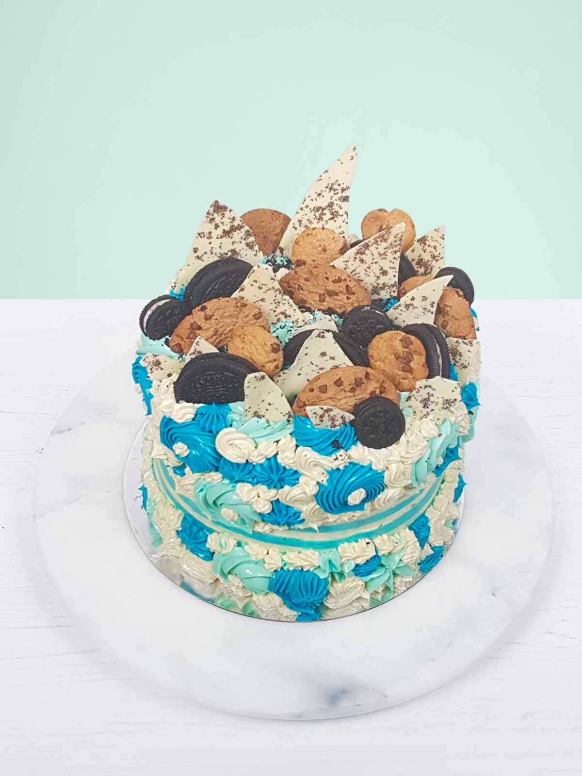 Cookie Monster Deluxe Cake to Order