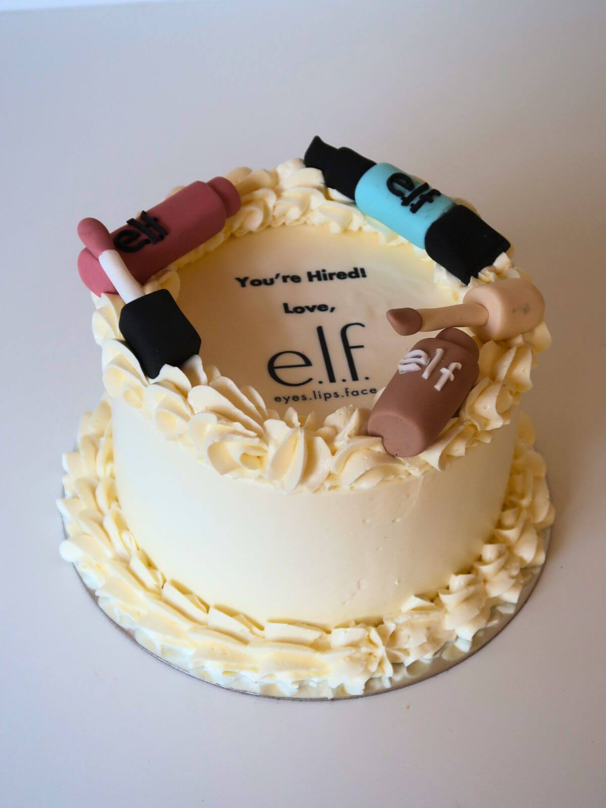 Custom Corporate Cake - Beauty Product Launch
