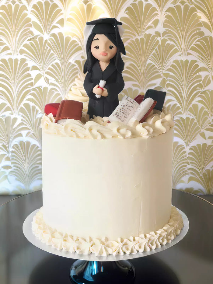 Custom Graduation Figurine Cake