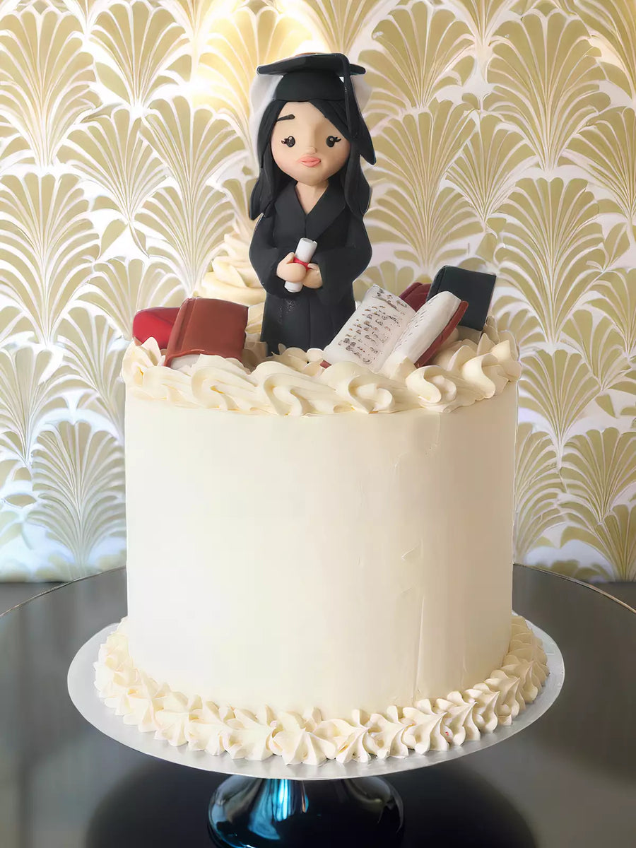 Custom Graduation Figurine Cake
