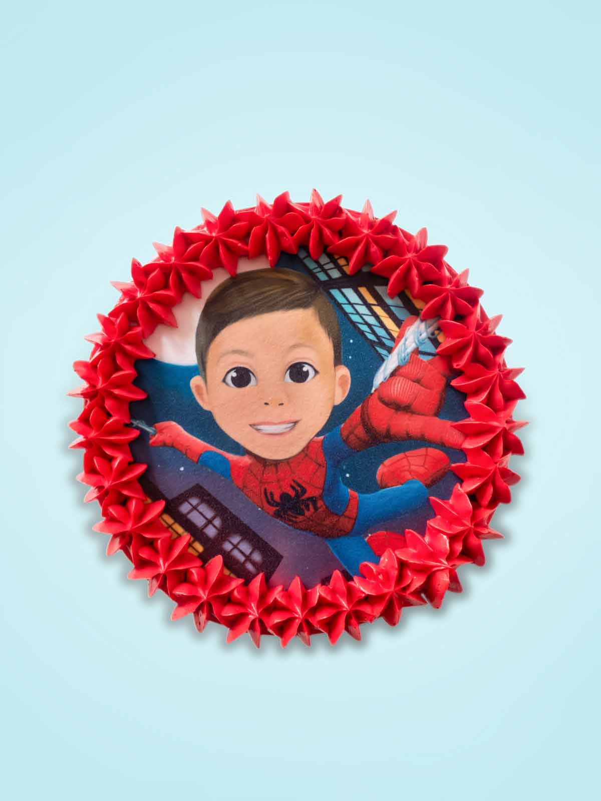 Custom Spiderman Caricature Cake delivery London Surrey Berkshire