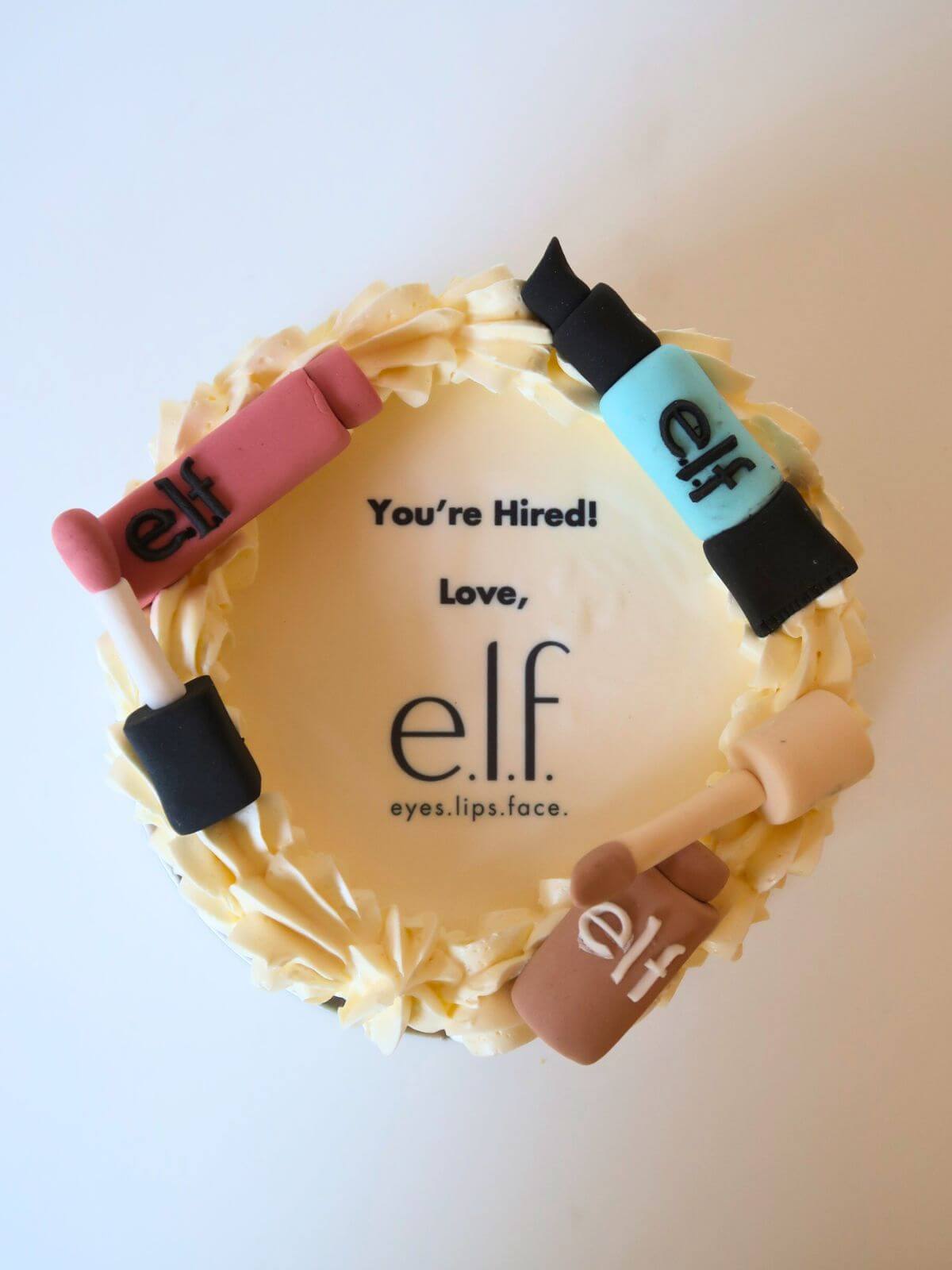 Custom Corporate Cake - Beauty Product Launch 3
