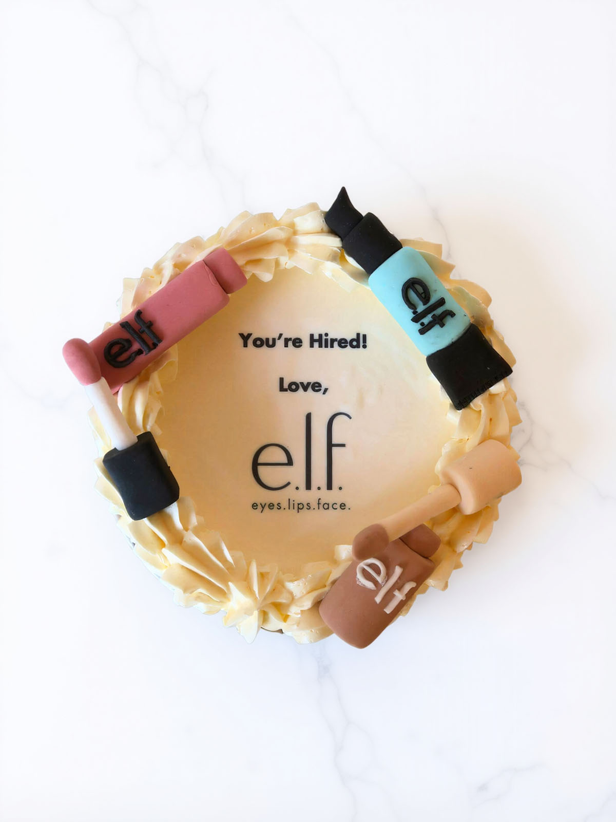 Custom Corporate Cake - Beauty Product Launch 3