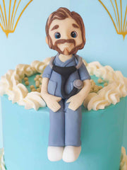 Custom Doctor Cake Figurine Cake - London and Surrey