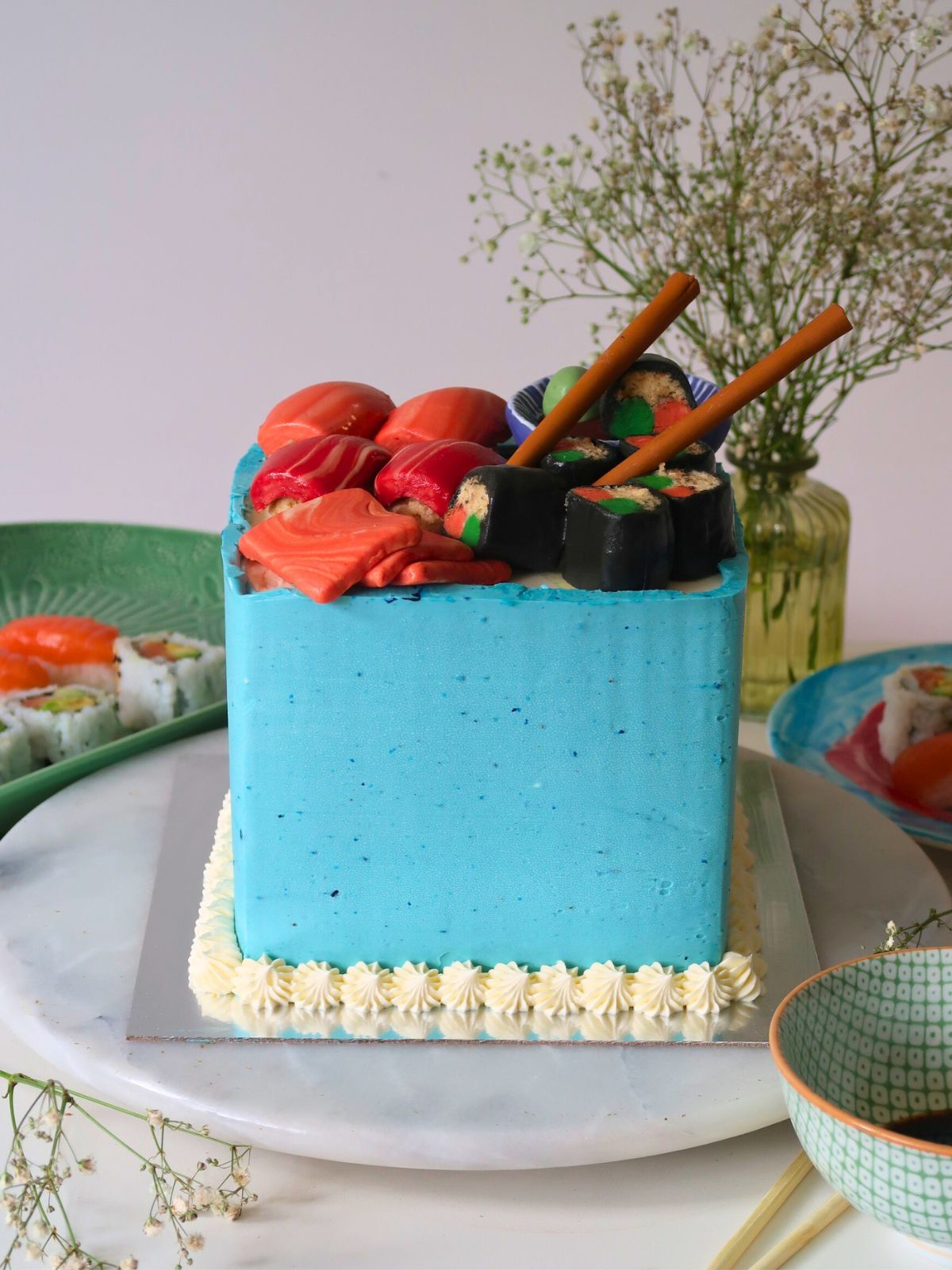 Custom Sushi Cake to order London Surrey