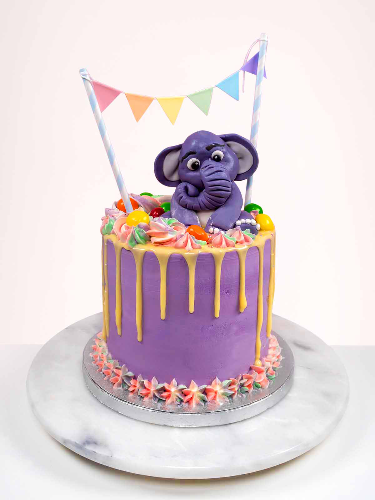 Ellie the Elephant Party Cake London Surrey Berkshire