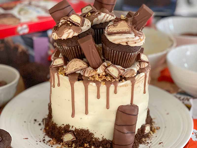 Fake Bakes Recipe - Aldi Kinder Swindler Cake