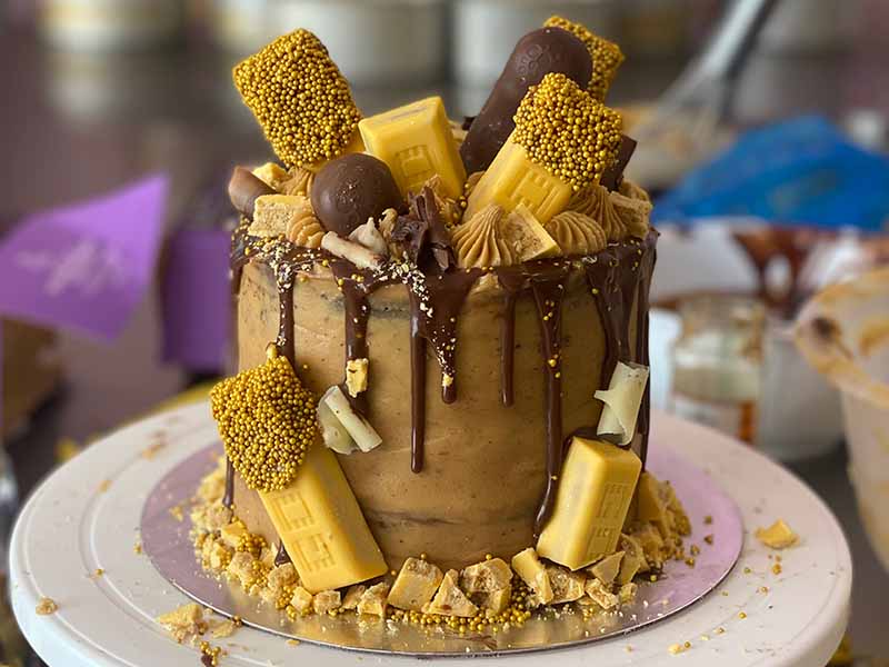 Fake Bakes Recipe - Morrisons Chocolate Salted Caramel Cake
